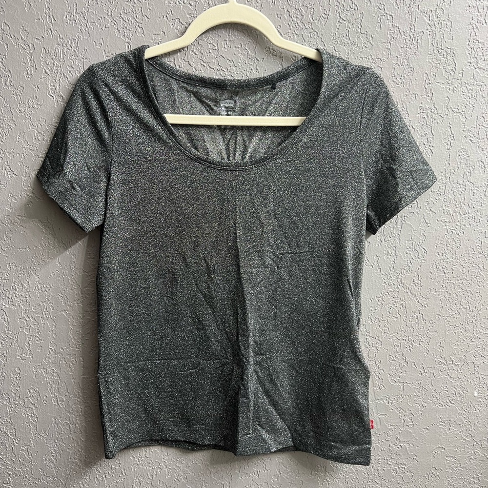 Levi’s shimmery shirt